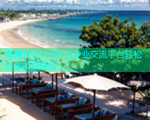 海角社区Pro打造专业交流平台轻松分享知识经验